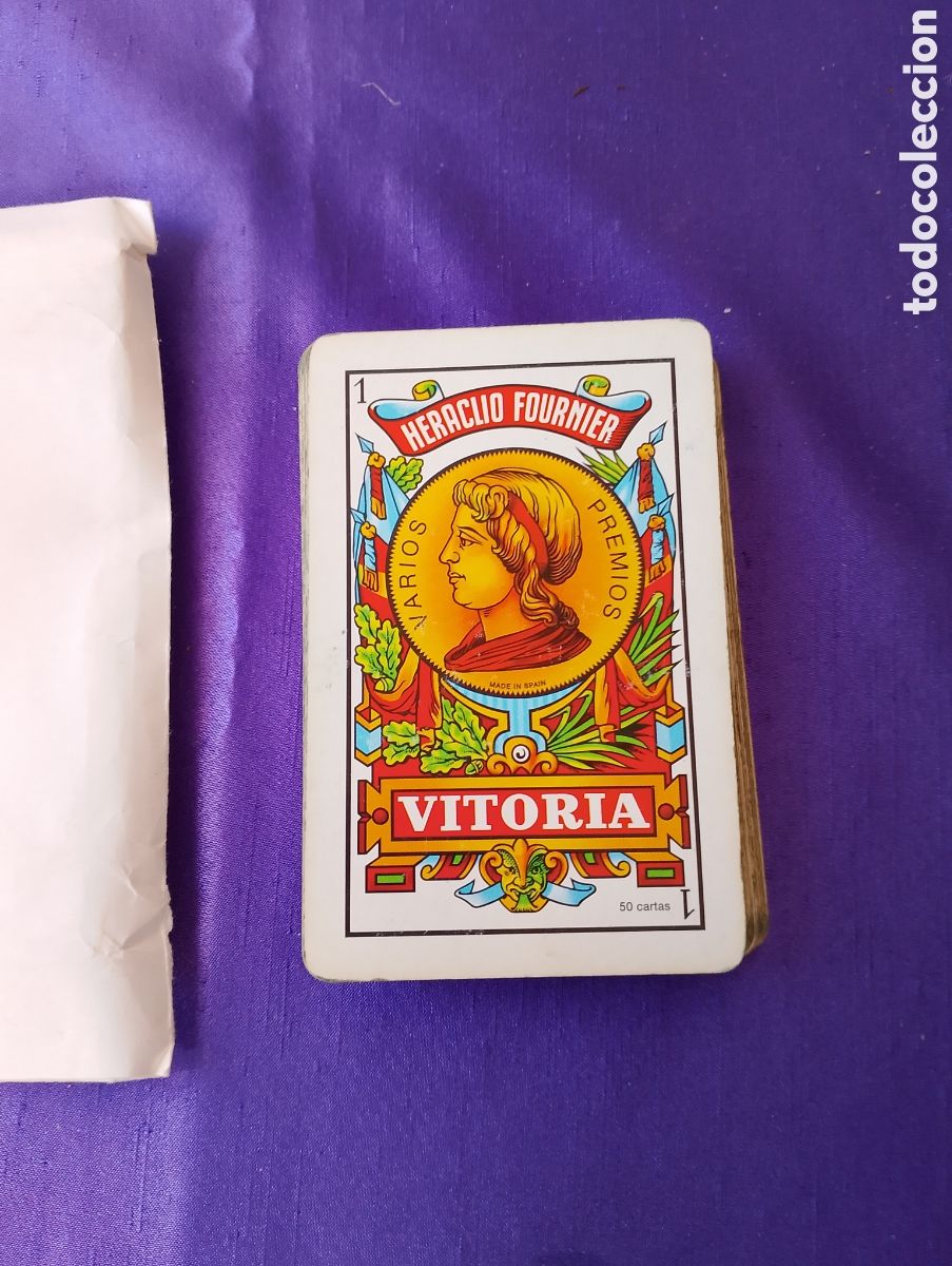Jeux de cartes: Baraja espa&ntilde;ola publicitaria Ocaso.