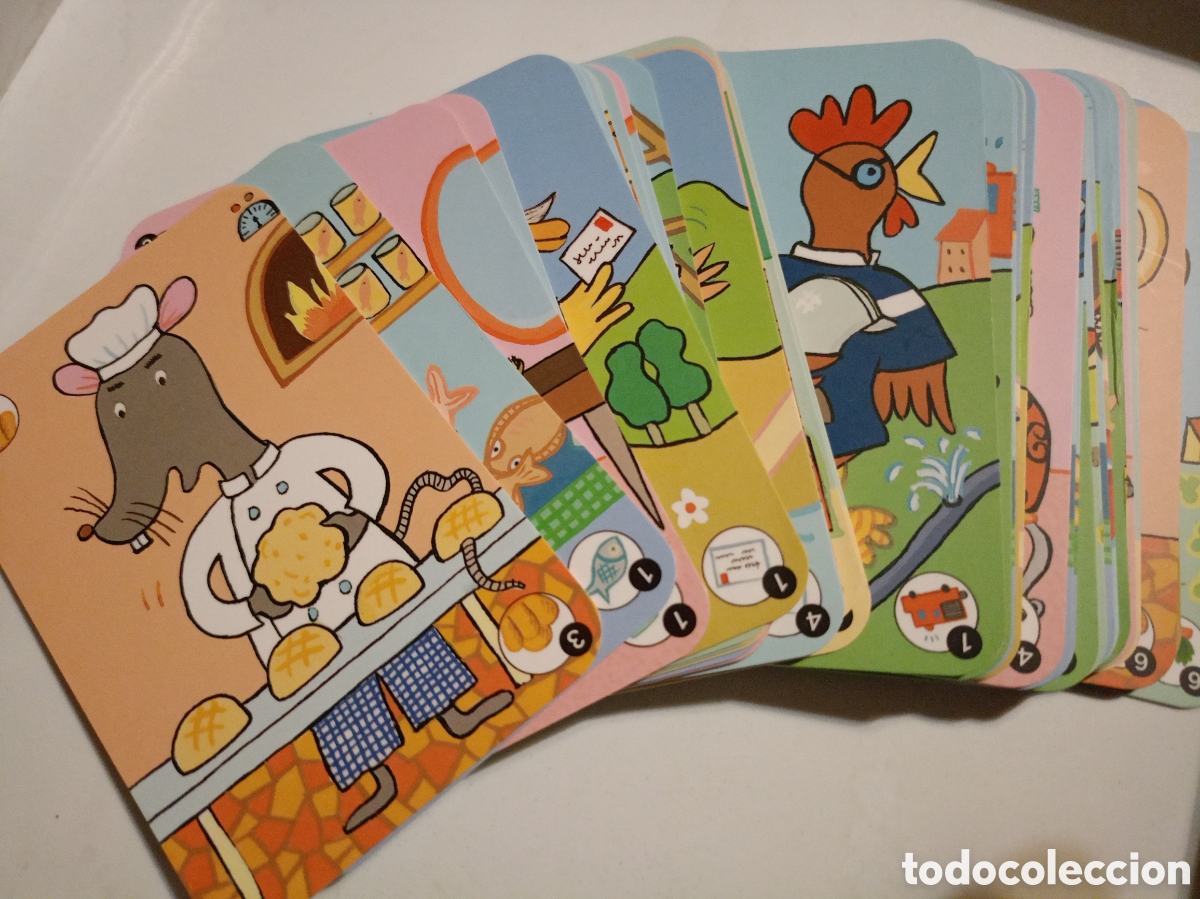 djeco juego cartas infantiles happy family - Acquista Mazzi di carte da  gioco antichi per bambini su todocoleccion