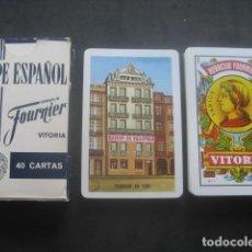 Barajas de cartas: BARAJA ESPAÑOLA FOURNIER. BANCO DE VASCONIA FUNDADO EN 1901
