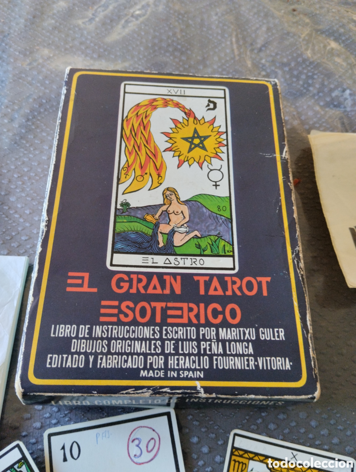 cartas del tarot. tarot español heraclio fourni - Compra venta en  todocoleccion