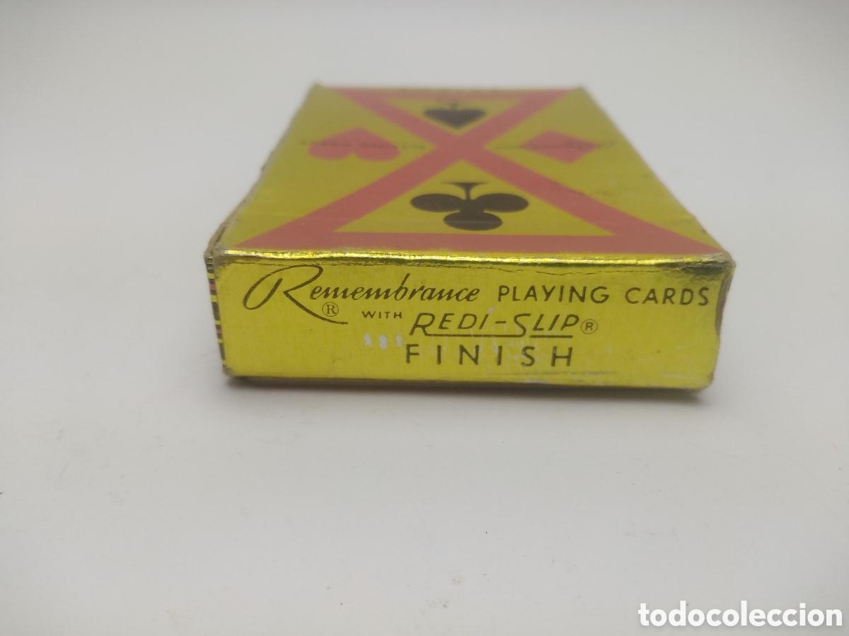 Barajas de cartas: Baraja de cartas de bridge, Remembrance - Foto 3