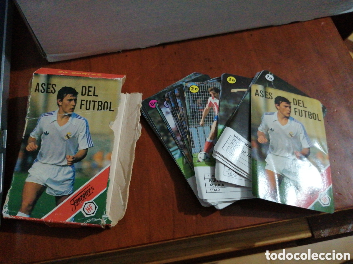 Juego Cartas Baraja Fournier Ases del Futbol 33 Cartas Vitoria