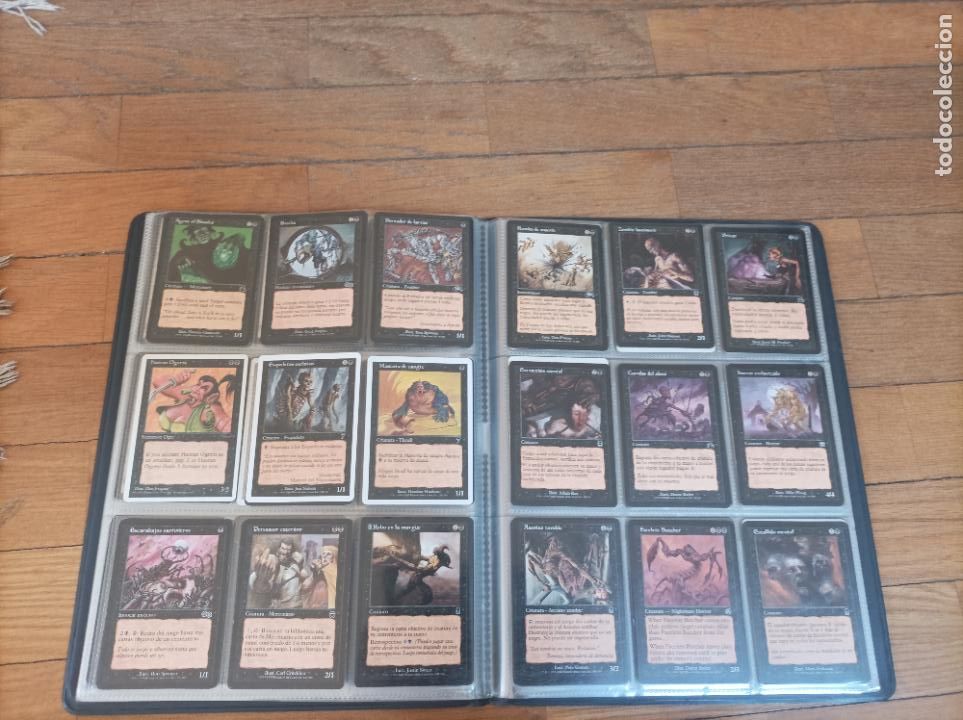 Barajas de cartas: ALBUM 169 CARTAS MAGIC THE GATHERING DECKMASTER - Foto 4