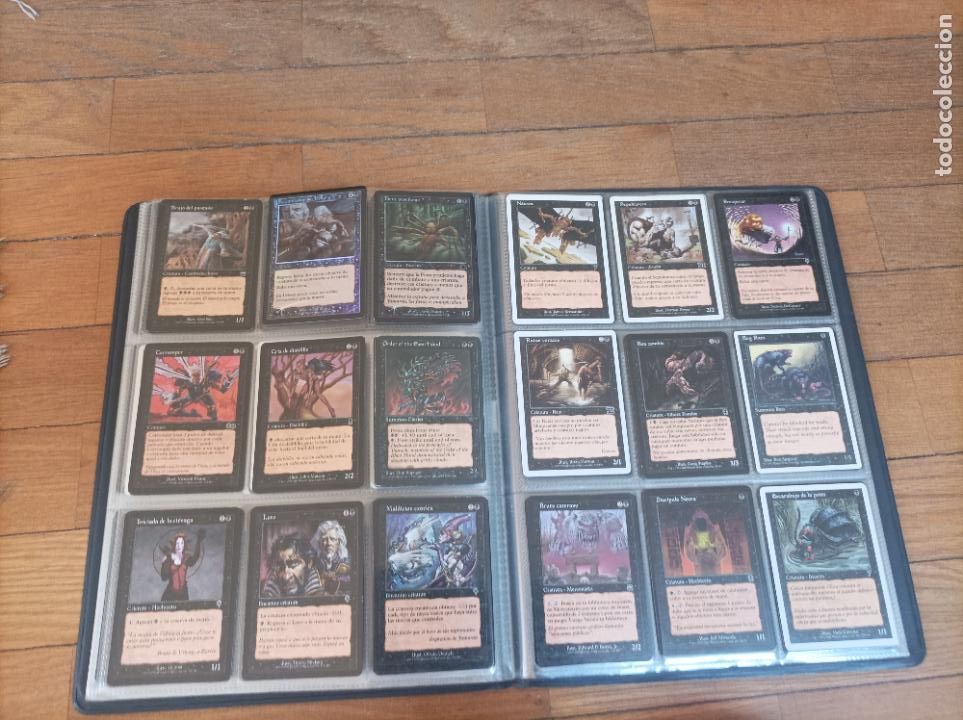 Barajas de cartas: ALBUM 169 CARTAS MAGIC THE GATHERING DECKMASTER - Foto 9