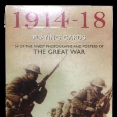 Barajas de cartas: BARAJA DE CARTAS DE LA 1ª GUERRA MUNDIAL 1914-18 THE GREAT WAR - FOTOGRAFÍAS/POSTERS - PRECINTADA