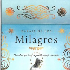 Barajas de cartas: TAROT BARAJA DE LOS MILAGROS EN SU CAJA CON LIBRO EXPLICATIVO. . NUEVA.