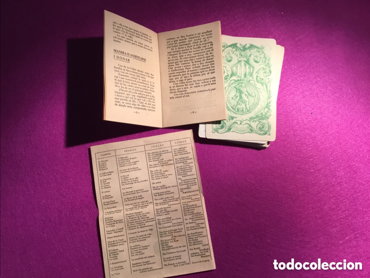 Barajas de cartas: Baraja fallera &ldquo;El Truc&rdquo; - Foto 5