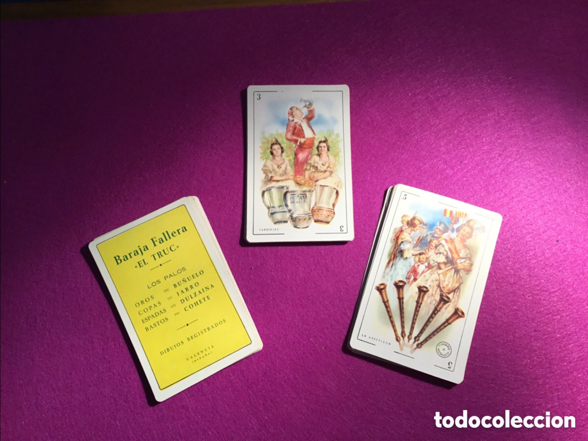 Barajas de cartas: Baraja fallera &ldquo;El Truc&rdquo; - Foto 1