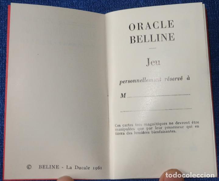 Barajas de cartas: Belline - Or&aacute;culo frances - Le Ducale (1974) - Foto 3
