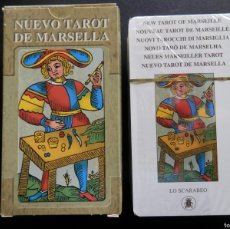 Barajas de cartas: BARAJA NUEVO TAROT DE MARSELLA, LO SCARABEO, 78 CARTAS, PRECINTADA, SIN USO DE COLECCIÓN