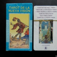 Barajas de cartas: BARAJA TAROT DE LA NUEVA VISIÓN, LO SCARABEO, 78 CARTAS, PRECINTADA, SIN USO DE COLECCIÓN