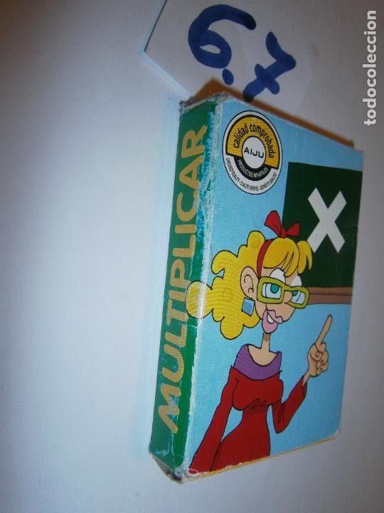 Barajas de cartas: ANTIGUAS CARTAS PARA APRENDER A MULTIPLICAR - Foto 1