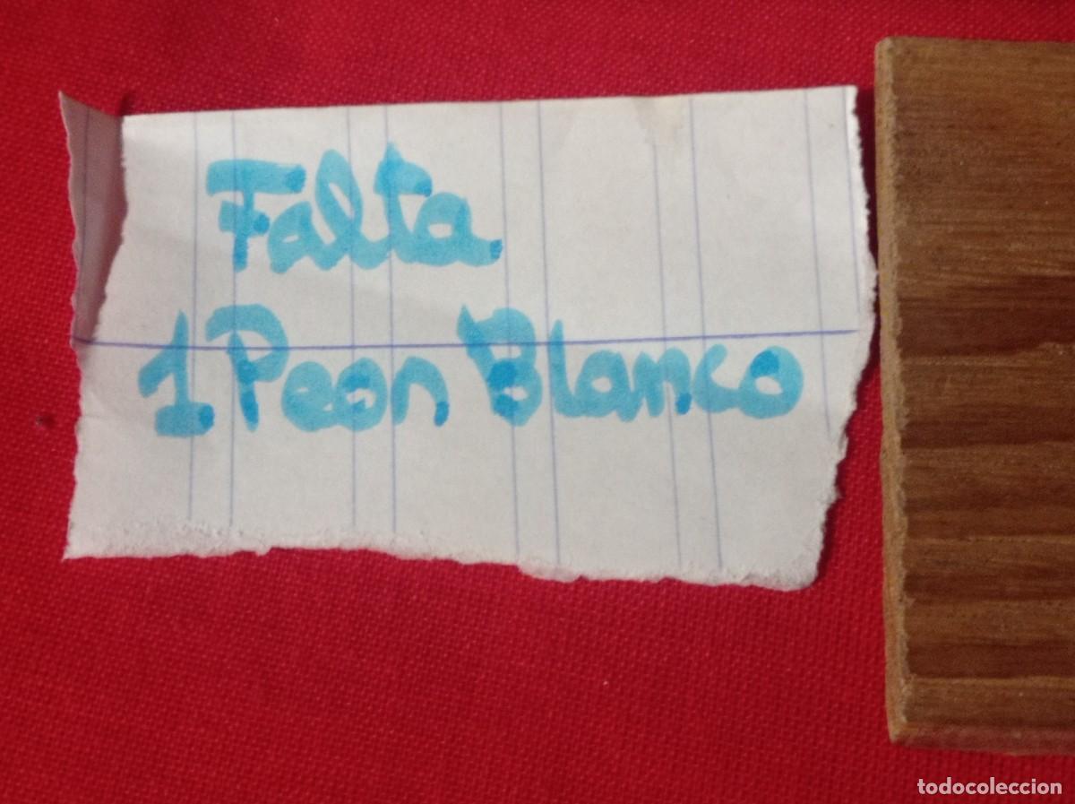 Barajas de cartas: Antiguo juego ajedrez de madera - Foto 5