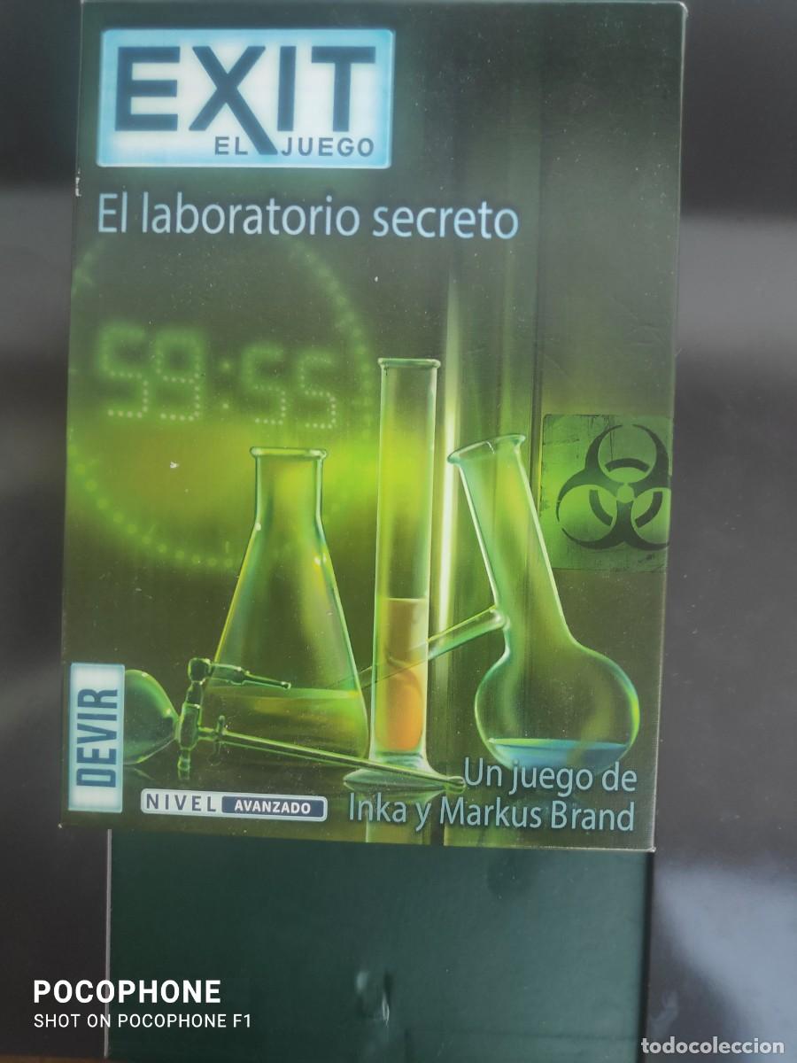 Barajas de cartas: DEVIR * EXIT: EL LABORATORIO SECRETO * - Foto 6