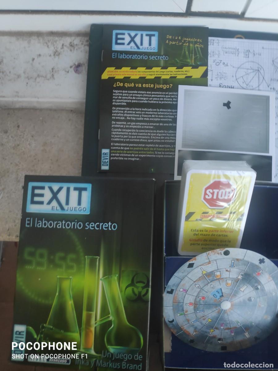 Barajas de cartas: DEVIR * EXIT: EL LABORATORIO SECRETO * - Foto 10
