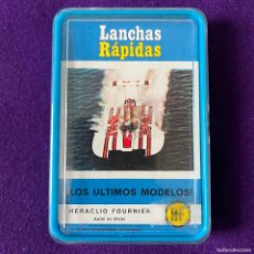 Barajas de cartas: BARAJA INFANTIL FOURNIER. LANCHAS RAPIDAS. 32 CARTAS. 1976. SIN USAR.