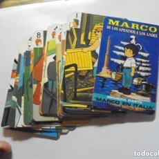 Barajas de cartas: BARAJA - MARCO DE LOS APENINOS A LOS ANDES -AÑO 1976 - FOURNIER -SIN CAJA PERO COMPLETA -VER FOTOS