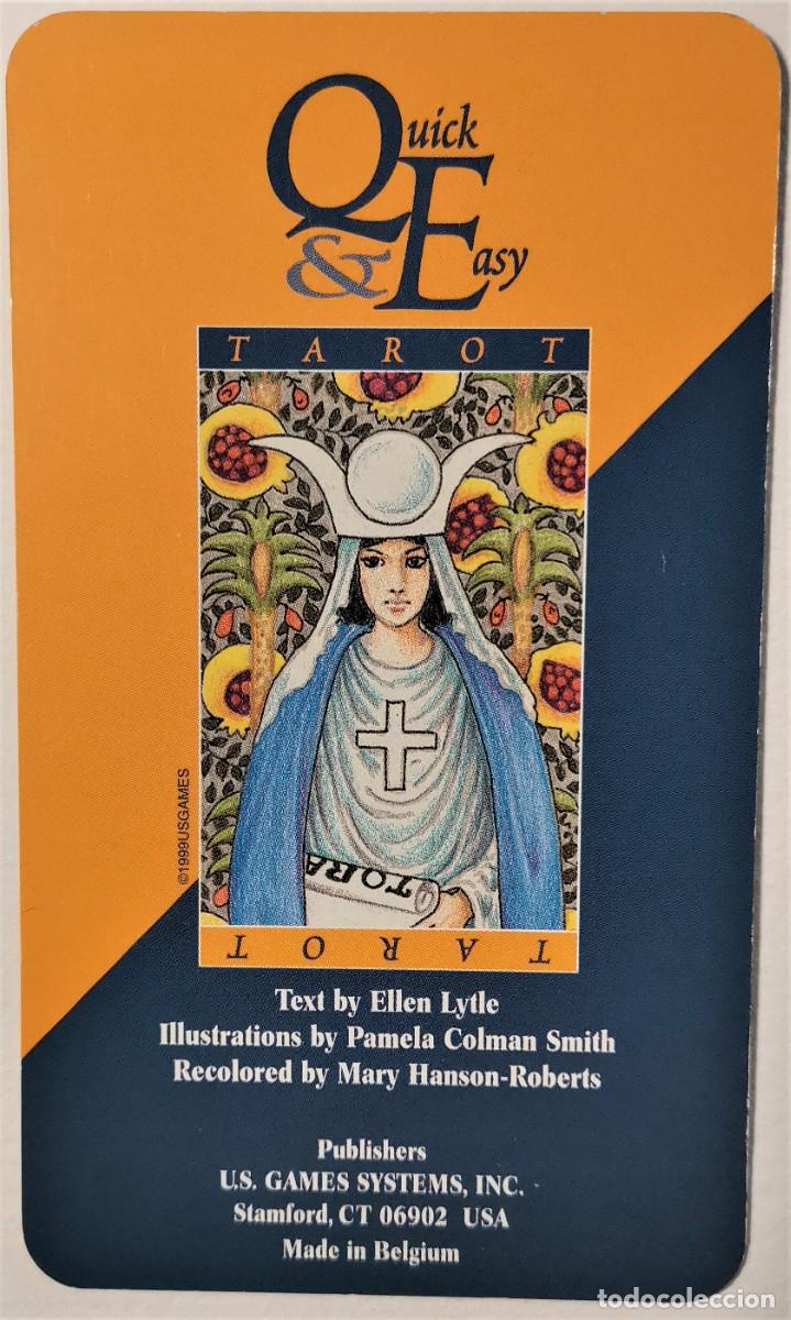 Barajas de cartas: QUICK & EASY BARAJA TAROT. - Foto 1