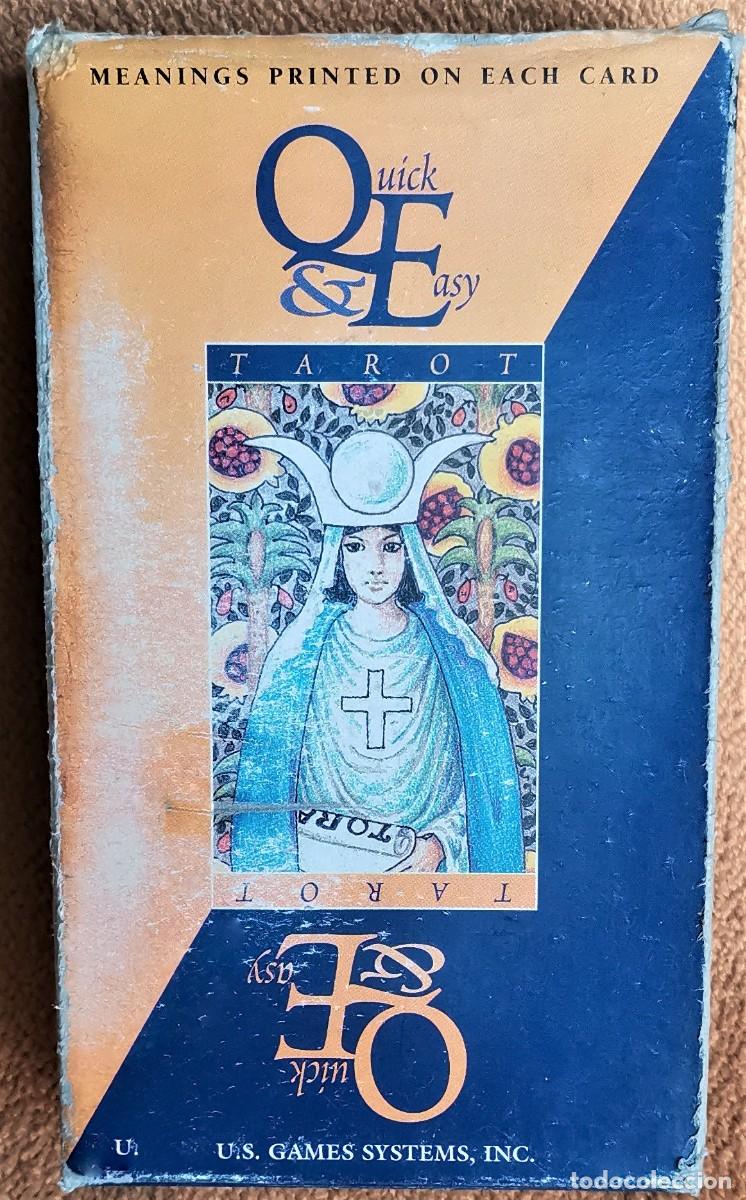 Barajas de cartas: QUICK & EASY BARAJA TAROT. - Foto 6