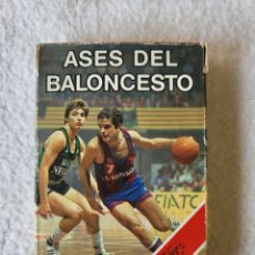 Mazzi di carte: BARAJA ASES DEL BALONCESTO. FOURIER, 33 NAIPES, NUEVA, AÑOS 80