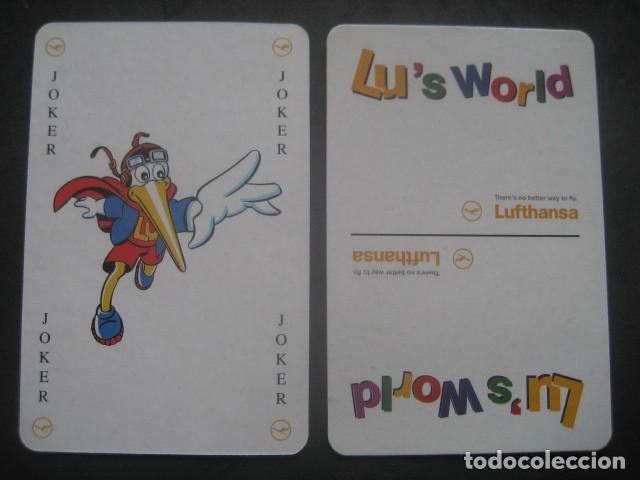 Barajas de cartas: JOKER N&ordm;711. LUFTHANSA - Foto 2