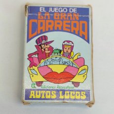 Barajas de cartas: CARTAS INFANTILES EL JUEGO DE LA GRAN CARRERA, AUTOS LOCOS, COMPLETA.