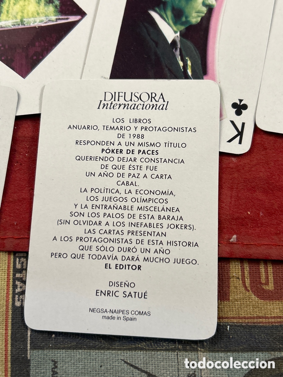 Barajas de cartas: POKER DE PACES NAIPES COMAS - Foto 4