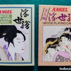 Barajas de cartas: UKIYOE NAIPES BARAJA CARTAS POKER ANGEL DECK PLAYING CARDS JAPAN C. 1980
