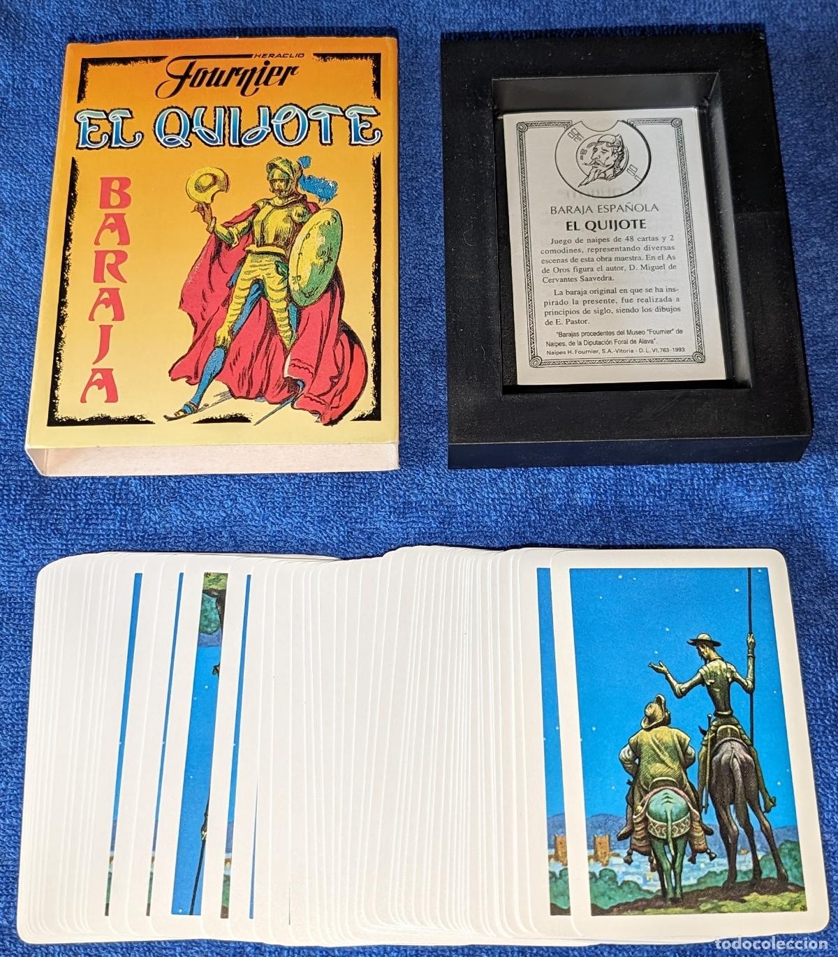 Barajas de cartas: El Quijote - Fournier &iexcl;Impecable! - Foto 3