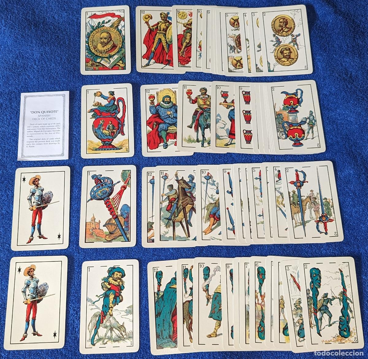 Barajas de cartas: El Quijote - Fournier &iexcl;Impecable! - Foto 4