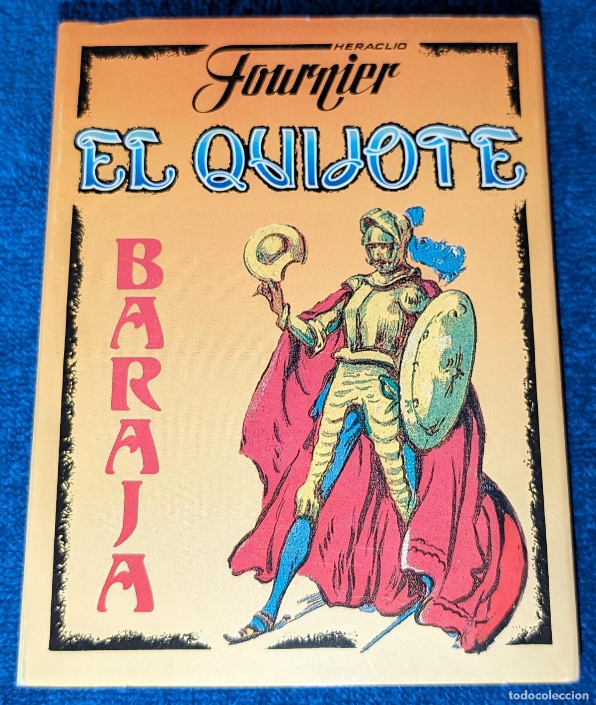 Barajas de cartas: El Quijote - Fournier &iexcl;Impecable! - Foto 1