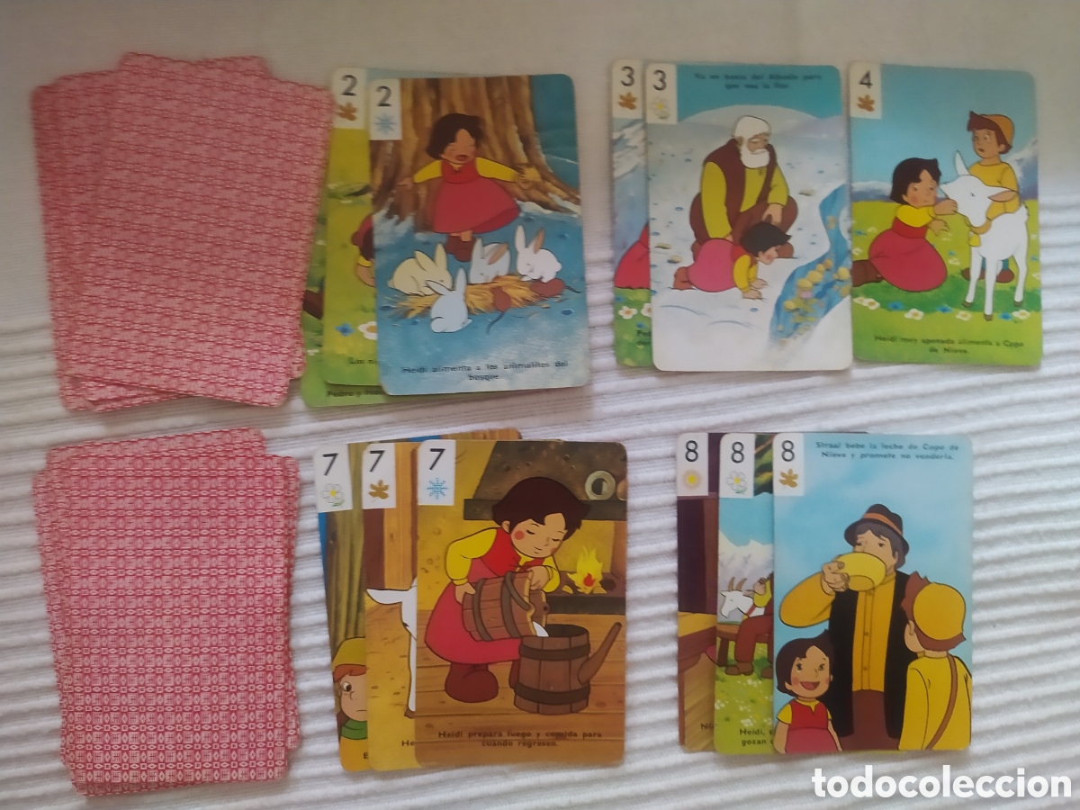 Barajas de cartas: Cartas Heidi infantiles - Foto 2