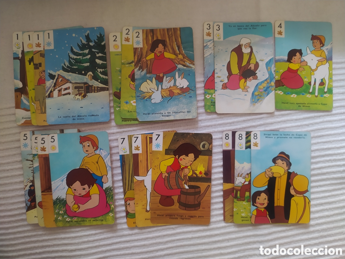 Barajas de cartas: Cartas Heidi infantiles - Foto 1