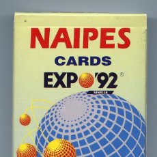 Barajas de cartas: JUGUETE, JUEGO NAIPES, BARAJA EXPO 92 SEVILLA