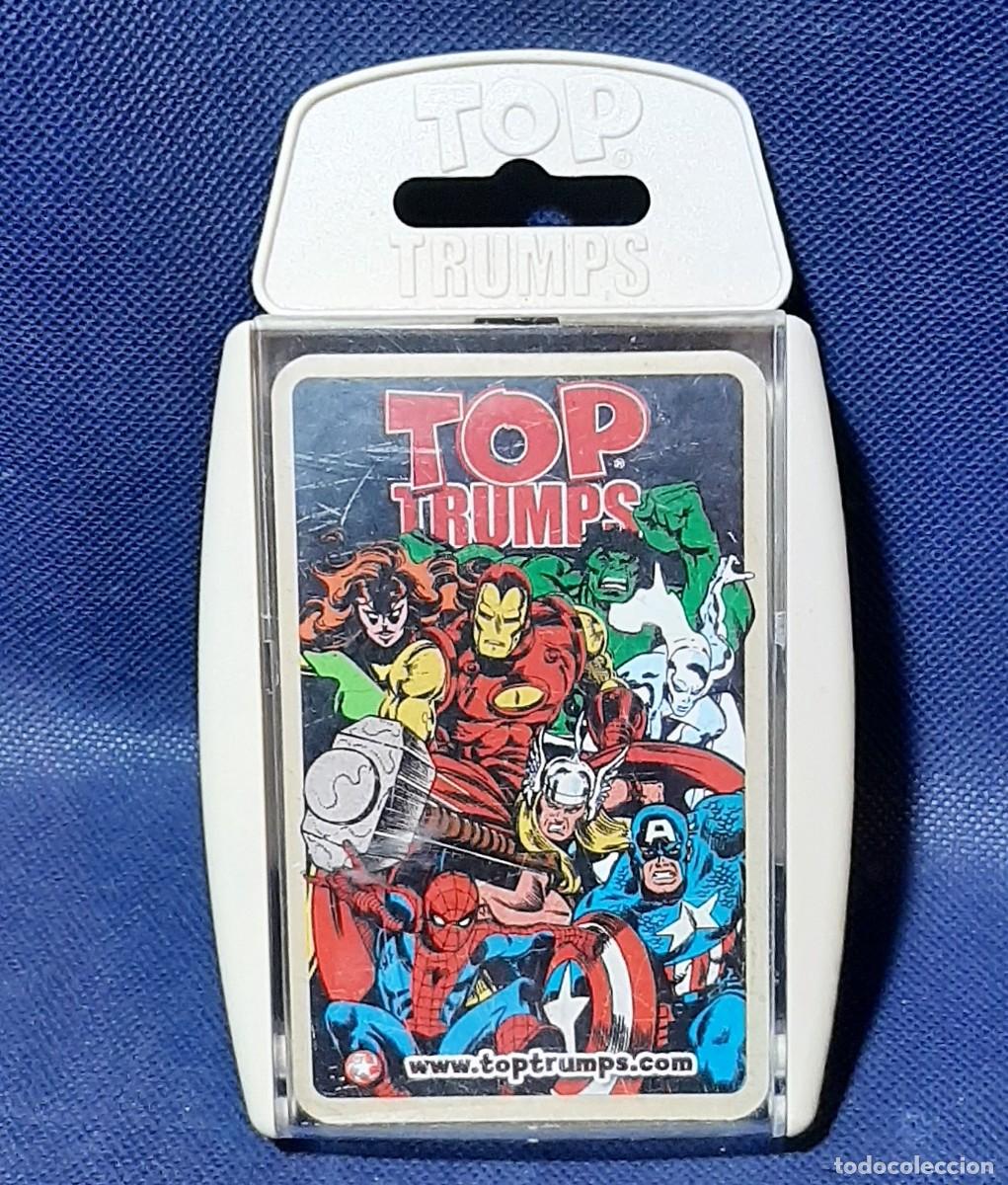 Barajas de cartas: Top Trumps Marvel - Foto 1