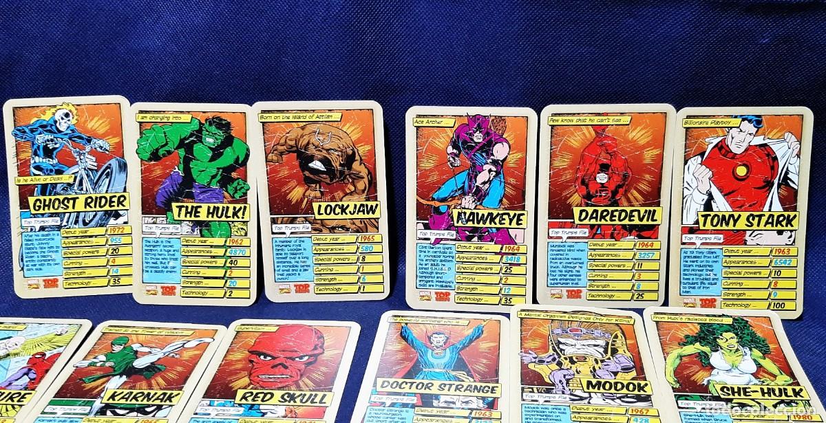 Barajas de cartas: Top Trumps Marvel - Foto 6
