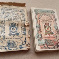 Barajas de cartas: BARAJA NAIPES RECREO INFANTIL JAIME MARGARIT 1888 .COMPLETA 48 CARTAS .LEER.