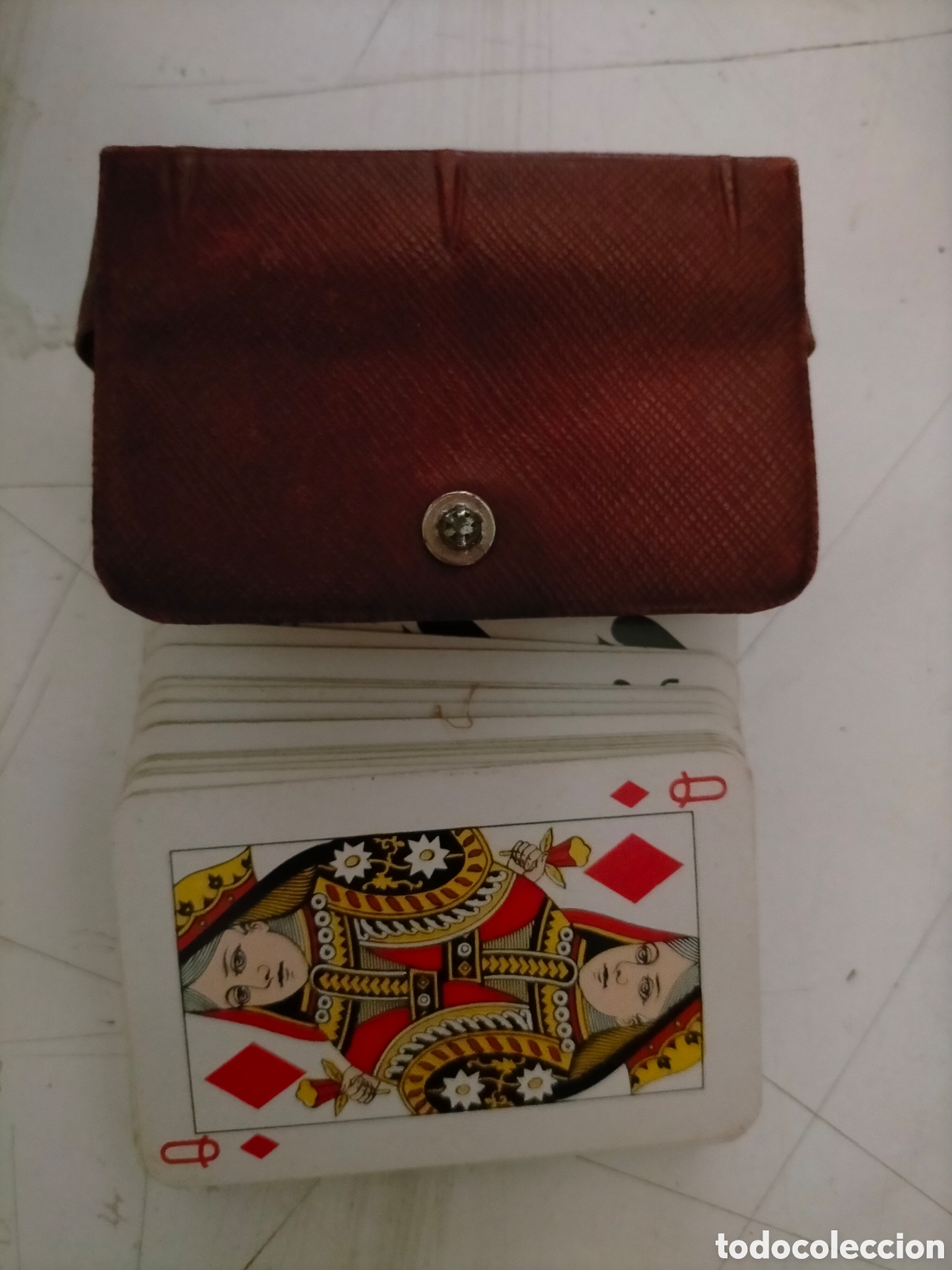 Barajas de cartas: Baraja de poker con estuche - Foto 1