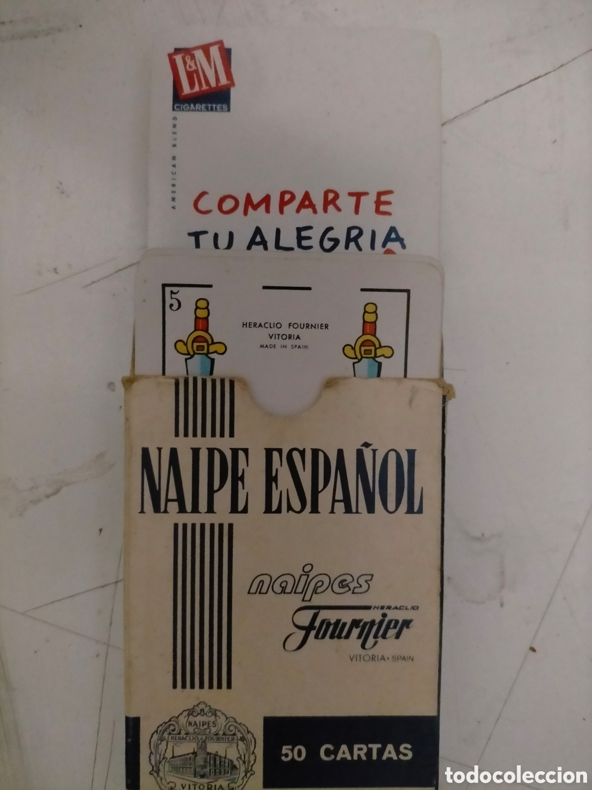 Barajas de cartas: Baraja de cartas espa&ntilde;ola. - Foto 1