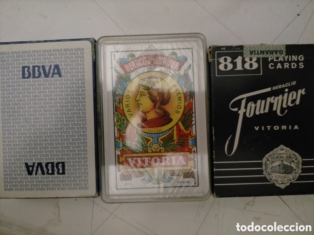 Barajas de cartas: Barajas de poker y espa&ntilde;ola. - Foto 1