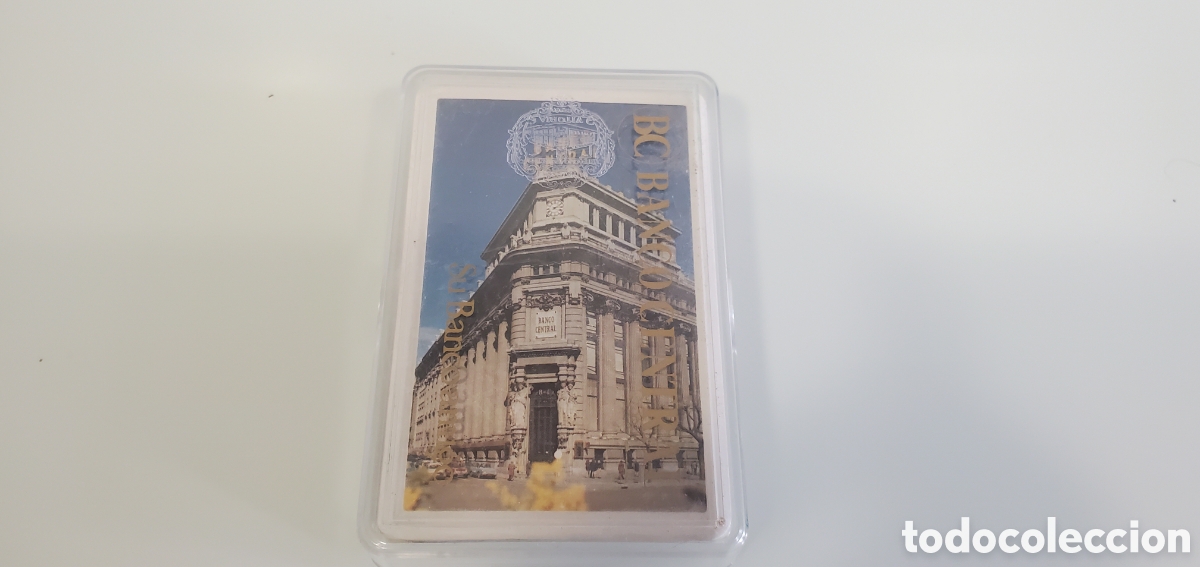 Barajas de cartas: Baraja Banco Central precintada - Foto 4