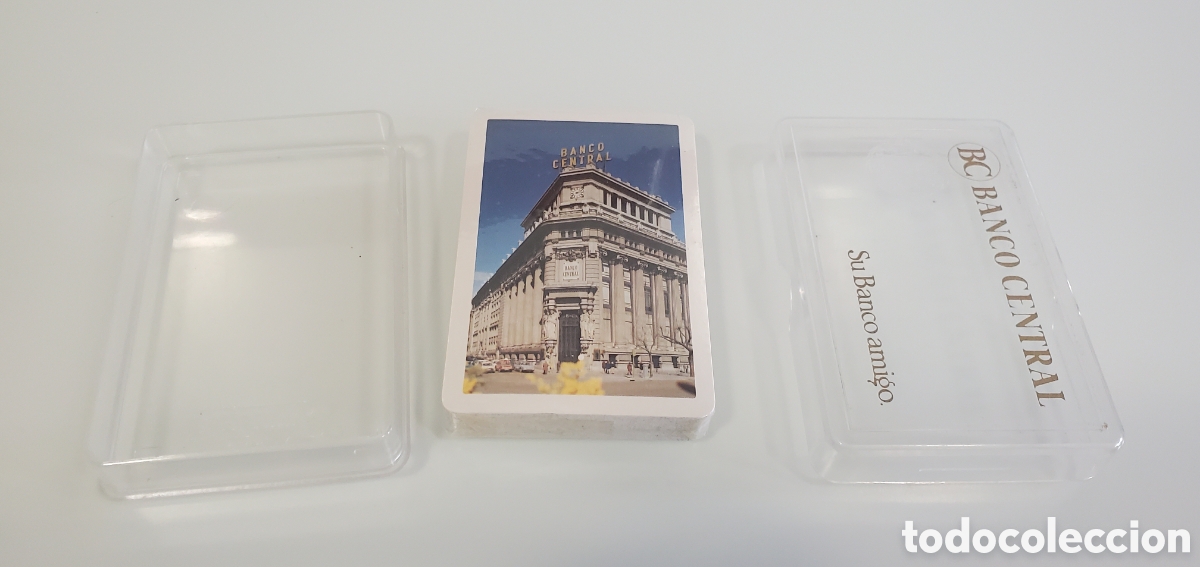 Barajas de cartas: Baraja Banco Central precintada - Foto 1