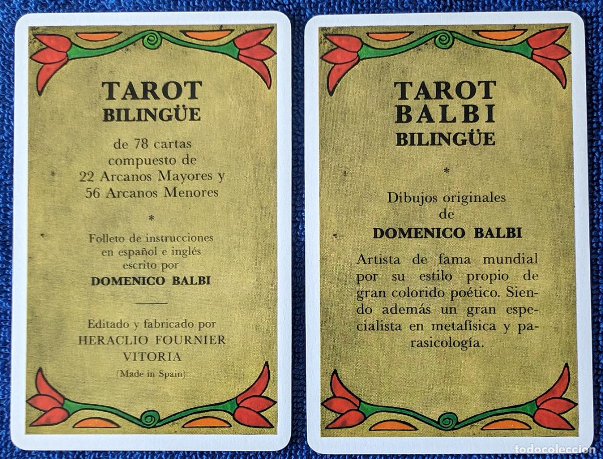 Barajas de cartas: Tarot Balbi - Fournier &iexcl;Completo e Impecable! - Foto 6
