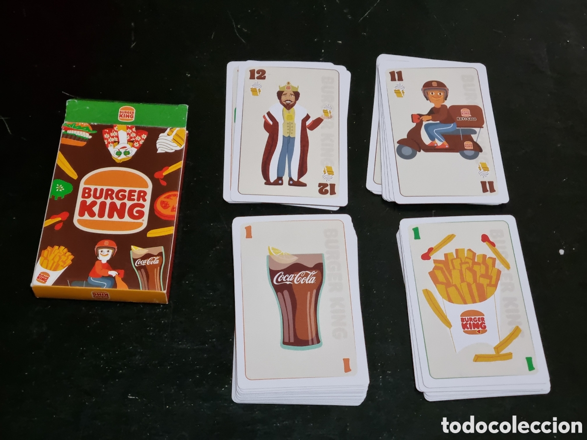 Barajas de cartas: BARAJAS DE CARTAS BURGER KING - Foto 1