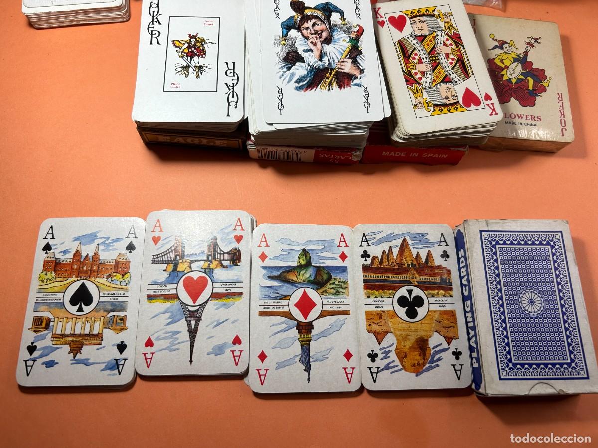 Barajas de cartas: LOTE DE BARAJAS DE POKER - Foto 2
