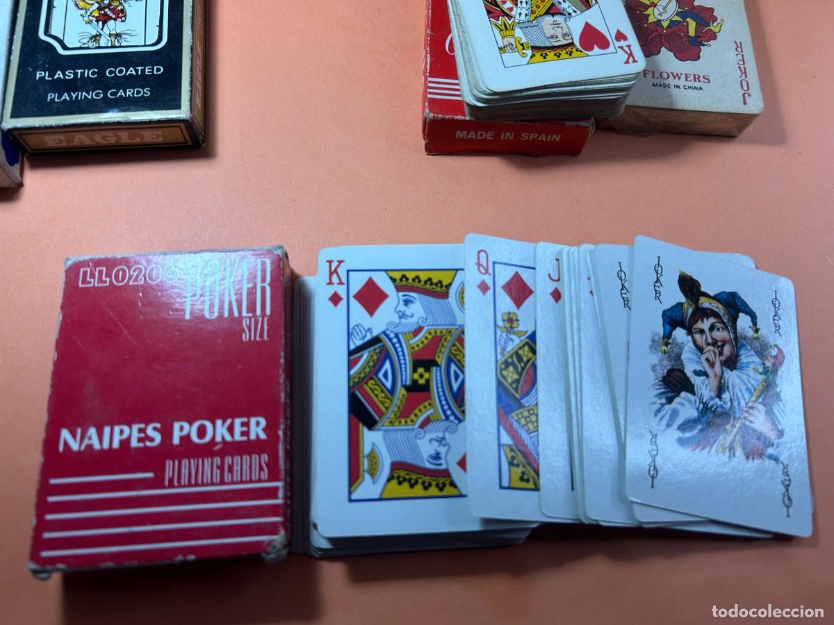 Barajas de cartas: LOTE DE BARAJAS DE POKER - Foto 4