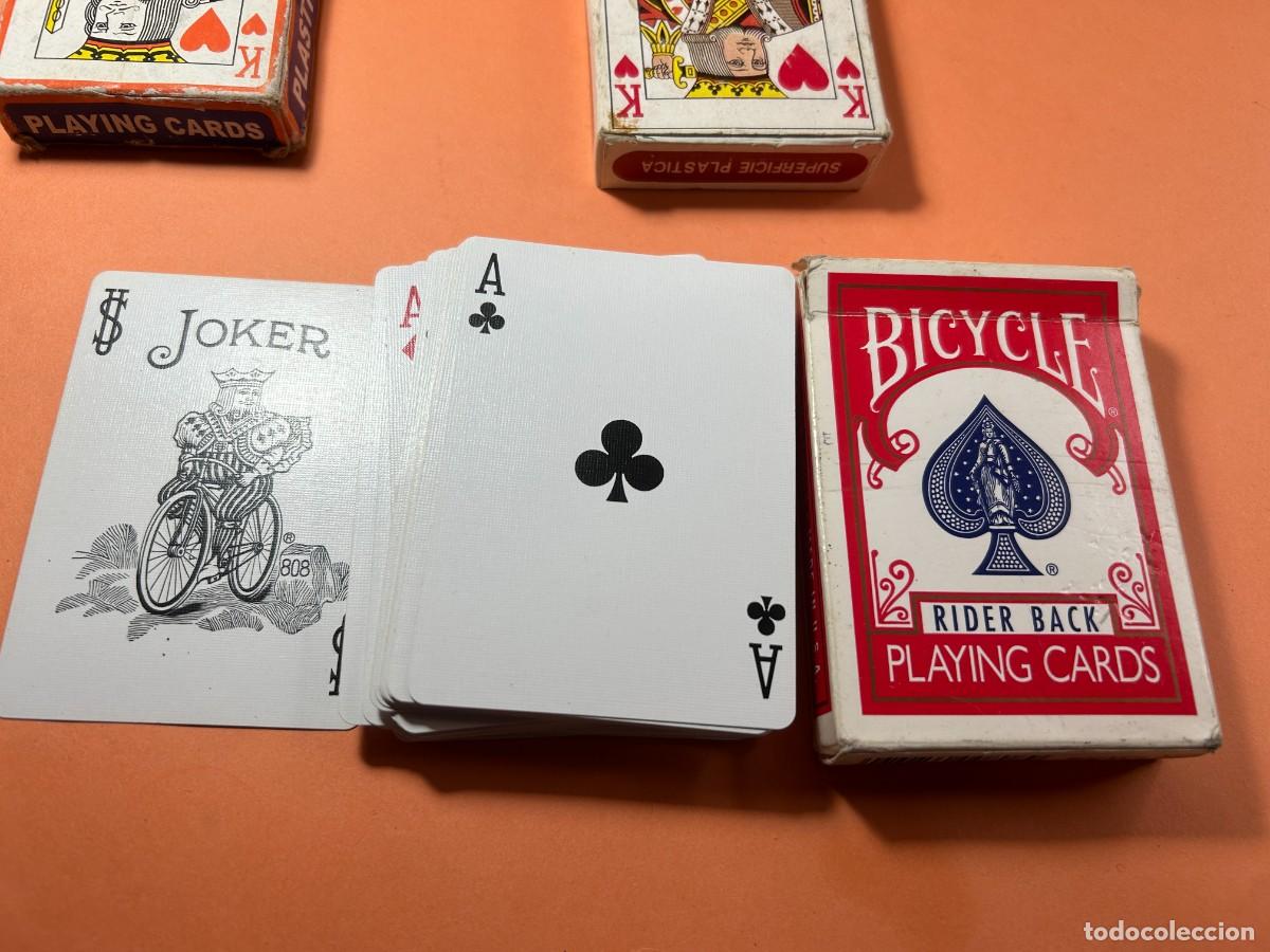 Barajas de cartas: LOTE DE BARAJAS DE POKER - Foto 9