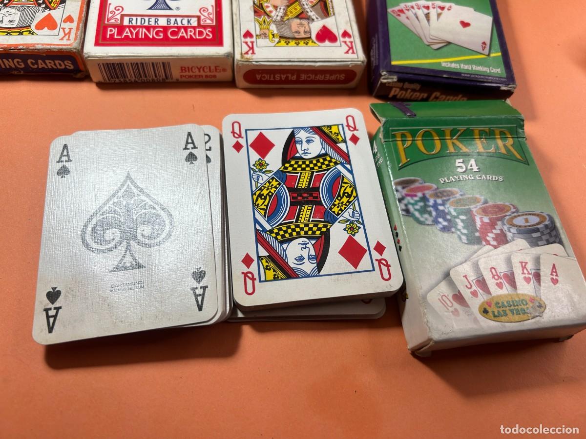 Barajas de cartas: LOTE DE BARAJAS DE POKER - Foto 11