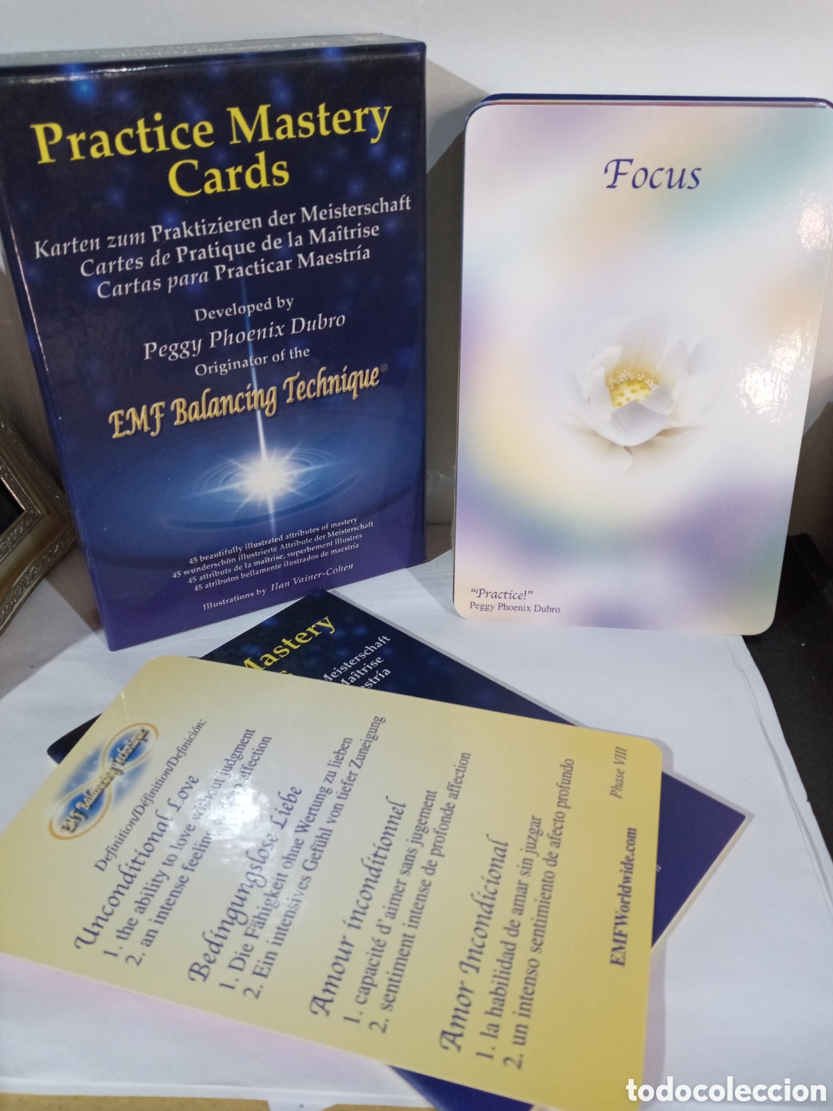 Barajas de cartas: TAROT PARA PRACTICAR MAESTRIA.PRACTICE MASTERY CARDS. - Foto 3