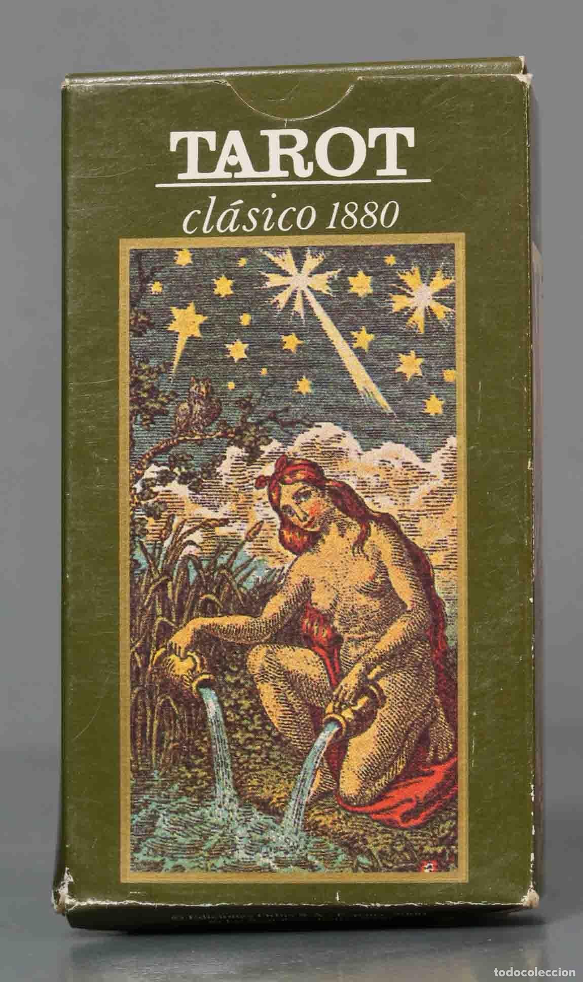 Barajas de cartas: BARAJA. TAROT CLASICO 1880 - Foto 1
